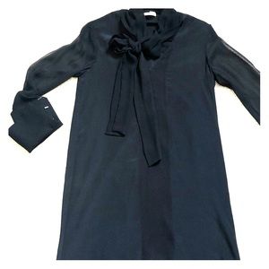 Alice + Olivia Black Shift Dress